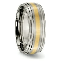 Carat T. W. okrugli dijamant 10kt vjenčani prsten od bijelog zlata, I-J I2-I3