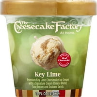 Cheesecake Factory Premium Key Lime Ice Cream 14. oz