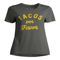Tacos Sa Licencom Por Favor Kratki Rukav T-Shirt