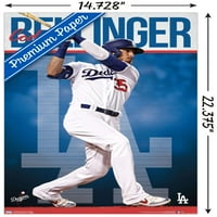 Los Angeles Dodgers-Cody Bellinger Zidni Poster, 14.725 22.375