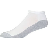 Gildan muške aktivne rastezljive bijele čarape bez izložbe, 10 pakovanja
