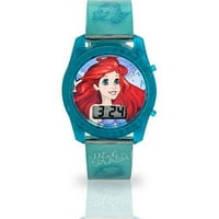 Disney princeza Ariel ženski dječji Svjetlosni sat sa silikonskim remenom