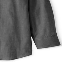 Haljina sa dugim rukavima i kravata sa pređom boje, 2-dijelni Set