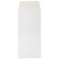 Poslovne Strathmore Koverte, 1 2, Svijetlo Bijelo Tkano, 50 Pakovanja