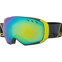 Bolle Virtuose Crne zimske skijaške naočare sa zelenim smaragdnim i Aurora objektivom