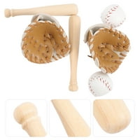 Kompleti mini bejzbol rukavica za bejzbol palica Decko dekor mini bejzbol set Cleanchain Decor