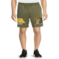 Star Wars Mandalorian muške grafičke kratke hlače, veličine s-3XL