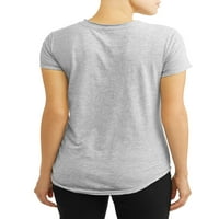 Sofia Jeans By Sofia Vergara Dream Believe Do Short Sleeve V-Neck Graphic T-Shirt Women's
