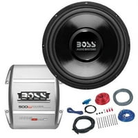 Boss Audio B112spkg 500-Watt bas paket sa 12 subwooferom i amp instalacijskim kompletom