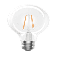 LED sijalica velike vrijednosti, 5.5-Watt g Deco BulbsE baza, dnevna svjetlost, 3-pakovanje, CA