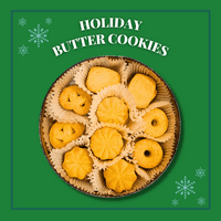 Pouzdani uticaj na Polar Express Holiday Butter Cookies, Oz Holiday Tin, Cookies