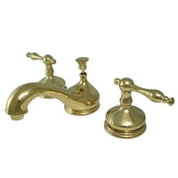 Kingston Brass KS1162nl u. Široko rasprostranjena slavina za kupaonicu, polirani mesing