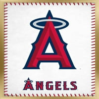 Los Angeles Angels - Logo Zidni poster, 22.375 34