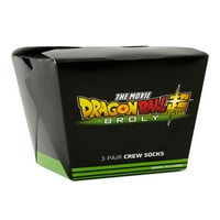 Dragon Ball Z Super muške čarape za posadu, Poklon kutija