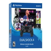 Sony PlayStation Dualshock kontroler sa FIFA 21, crni