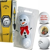 Personalizirane loptice za Golf Warbird-sada u ambalaži trake snjegovića