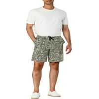Jedinstvene povoljne muške ljetne plivačke hlače s printom na plaži s vezicama