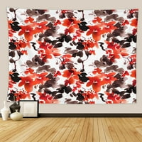 Odštampano cvjetno tapiserija visokokvalitetne tapiserije Dekor zida za spavaću sobu, dnevni boravak, veličine