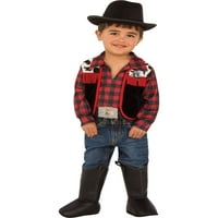 Toddler Classic Cowboy Western Veličina kostimoa mala 4-6