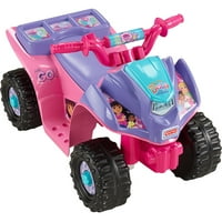 Fisher-Power Wheels Nickelodeon Dora i prijatelji Lil Quad, 6V