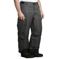SwissTech muške duple teretne pantalone za snijeg, do veličine 5XL