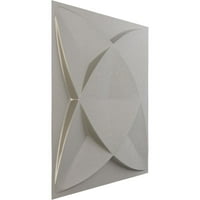 Ekena Millwork 5 8 W 5 8 H Speedwell EnduraWall dekorativna 3d zidna ploča, teksturirana metalik srebrna