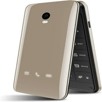 Blu Diva Flip T GSM Flip telefon-zlato
