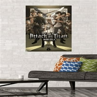 Napad na Titan: zidni Poster grupe sezone, 22.375 34