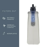 LifeStraw Fle 5-in-multifunkcionalni sistem filtera vode za planinarenje, putovanja i pripremu za hitne slučajeve
