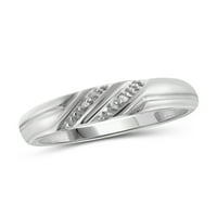 JewelersClub Trio dijamantski prstenovi za žene - karatni bijeli dijamantski prsten Nakit-0. Sterling Silver