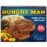 Frozen Dinner hungry-Man Homestyle Meatloaf Frozen Dinner, oz