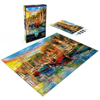 Buffalo Games-Reflections - Harbour Lights-jigsaw puzzle