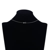 Brilliance Fine Jewelry ženski kompas ogrlica u srebru 18