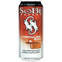 Sobe Adrenalin Energy Drink, Florida. Oz