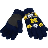 Forever Collectibles-NCAA Lodge Gloves, Univerzitet Michigan Wolverines