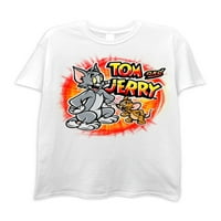 Tom i Jerry muške Airbrush grafičke majice, veličine S-2XL
