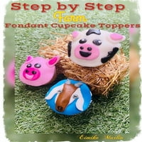 Korak po korak Farm Cupcake Toppers