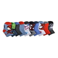 Spiderman čarape za dječake za malu djecu, 10 pakovanja, veličine mjeseci - 5t