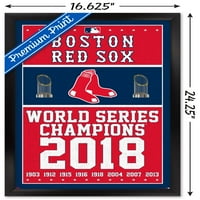 Boston Red So-Champions Wall Poster, 14.725 22.375