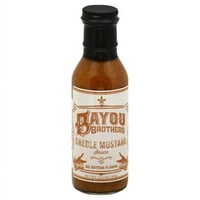 Bayou Brothers Bayou Brothers Senf Sos, 13. oz