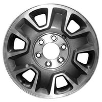 7. Zatvoreno oem aluminijumski aluminijski kotač, obrađeni i srednji sivi, odgovara 2009- Ford Lightduty