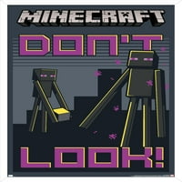 MINECRAFT - Ne izgledajte na zidnom posteru, 14.725 22.375