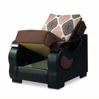 Konvertibilna stolica za presvlake od Metrople tkanine sa ostavom