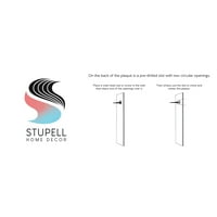 Stupell Industries zamršeni dijagram aviona grafička Umjetnost Neuramljena Umjetnost Print zidna umjetnost, dizajn Karla Hroneka