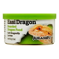 Jurassipet JurassiDiet Easi-Dragon Dry Reptiles & Amphibians Food, 1. Oz