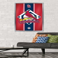 St. Louis Cardinals-Logo Zidni Poster, 22.375 34