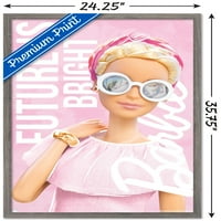 Mattel Barbie - Budućnost je svijetli zidni poster, 22.375 34 uramljeno