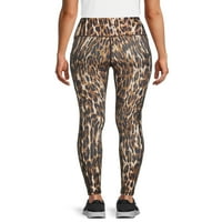 Shadow Sport ženske Leopard helanke visokog struka sa džepom za telefon