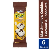 Marinela Sponch S'mores, Marshmallow kolačići čokolada i kokos, vještački aromatizirani, 6-Broj