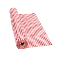 Red Gingham Stolcloth Roll - komad